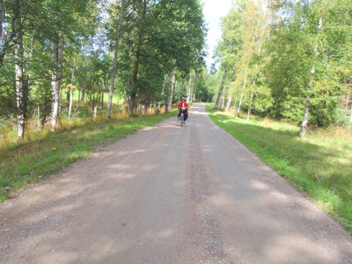 Sweden bicycle tour.